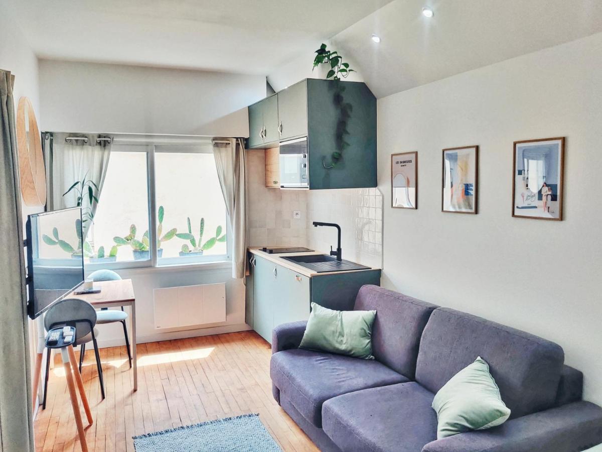 Studio A La Grande Plage De Biarritz Dış mekan fotoğraf